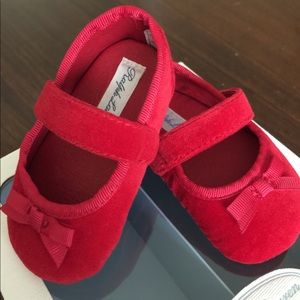 Never worn. In box. Ralph Lauren red dress shoes